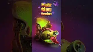Magic Glow Texture Brushes