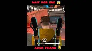 Adam Prank 😂 Free fire Max// #freefire #viral #shorts #short