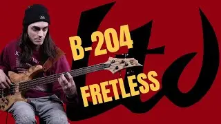ESP LTD B-204 Fretless!  |  The Ultimate Affordable Fretless Bass  |  Quick Demo  |