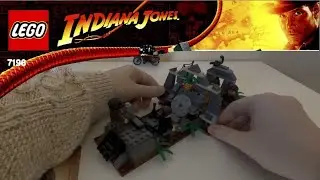 Building LEGO® Indiana Jones™ Cemetery Battle from 2009 [no talking] | kinda asmr | Set 7196