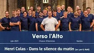 Dans le silence du matin - Henri COLAS (arr. Gabriel NOEL)
