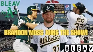 Former MLB All Star & A's Legend Brandon Moss Joins BLEAV in A's!