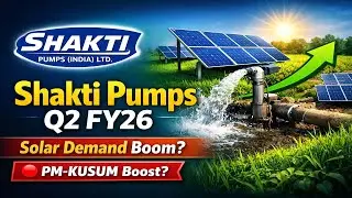 Shakti Pumps (India) Ltd Q2 FY26 Results | Solar Pumps, Order Book & Growth | Hindi Analysis