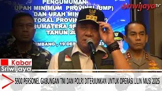 5900 Personel Gabungan TNI Dan Polri Diterjunkan Untuk Operasi Lilin Musi 2025