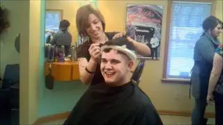 Brother Martin Gets Tonsured