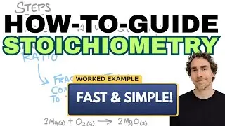Stoichiometry made EASY | Chemistry tutorial for homework