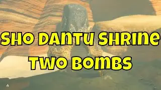 Sho Dantu Shrine | Two bombs | Zelda Breath of the WIld