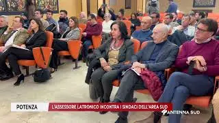 29 DICEMBRE 2025 - POTENZA - L’ASSESSORE LATRONICO INCONTRA I SINDACI DELL’AREA SUD