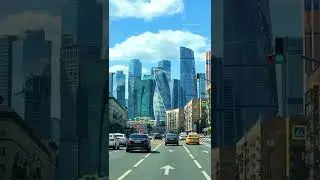 Москва 2022 - вид на высотки Москва-сити
