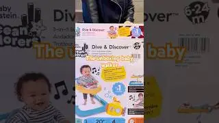 The unboxing of Dive and Discover 3-in-1 submarine Baby Walker #baby #bebek #mom #babywalker