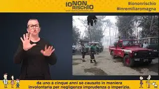 Cosa fare in caso di incendio, nella lingua dei segni