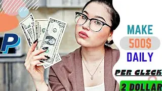 Make money online 2 dollar per click.Through Mobile #onlinemoney #onlinemoney