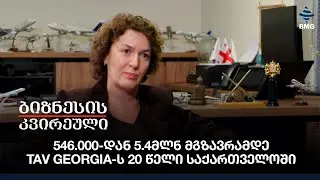 546.000-დან 5.4მლნ მგზავრამდე, Tav Georgia-ს 20 წელი საქართველოში