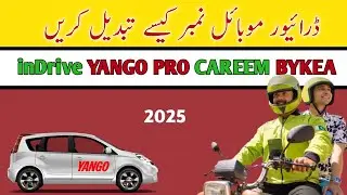 how to change driver mobile number in yango pro indrive careem & bykea | yango pro | indrive