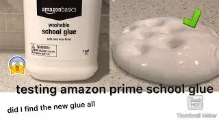 Testing Amazon Prime School Glue (the new glue all?)