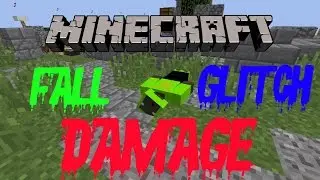 Minecraft: NO FALL DAMAGE GLITCH (Minecraft Version 1.8+)
