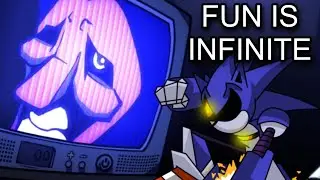 Mecha Sonic sings Fun is Infinite (Ft. Majin) FNF Cover