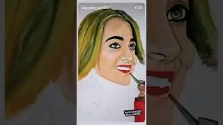 @pooja hugde actress Painting In progress #art #painting #paint #drawing #artist #artwork #trending