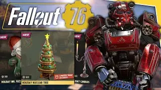 Fallout 76 - Atomic Shop Update: NEW Christmas Items!