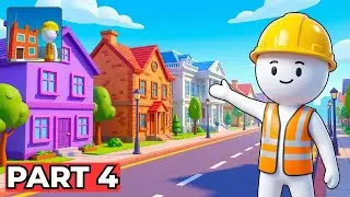 Pro Builder 3D Gameplay Part 4 &ndash; BUILDING A CITY STREET | Level 5 (Android/iOS)