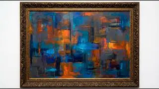 12h Modern Art Gallery | Frame TV Art 4K | Abstract Moving Painting