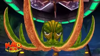 Poison (Giant Octopus) - Kao the Kangaroo: Round 2 : Boss fight