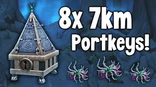 8X 7KM BRILLIANT PORTKEYS IN A ROW! (Wizards Unite)