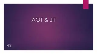 Angular AOT JIT