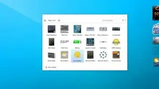 Windows 10 Weather Gadget