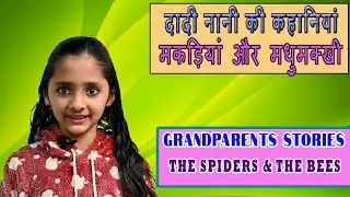 Makadiyaan aur Madhumakkhi | The Spiders and the Bees | Hindi Kahani | Kids Story | Vedic Colors