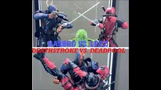 LPZZ DEATHSTROKE VS. MAXIMUM DEADPOOL!! Which Figure has More Value? SLADE Vs. WADE