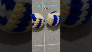 DIY CUTE AND EASY BALL CROCHET| Absolute Beginner! #diy #crochet #fyp #cute #gift #love #friends