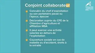RDV des Juristes - Entraide, coup de main, le travail non rémunéré en agriculture