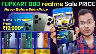 realme P4 Pro in 20K - Flipkart Big Billion Days Sale - realme Smartphone Sale Price - Bank Offers