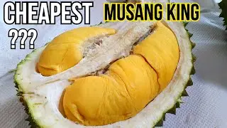 Cheapest Mao Shan Wang Durian you will ever find at $12/kg in Singapore