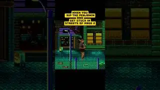 Hit the Penjamin, now I&rsquo;m stuck in The first level #Streetsofrage2  #retrogaming  #genesis