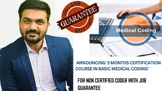 ￼ Announcing certification course in basic medical coding ￼