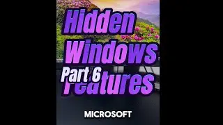 Hidden Windows Features [part 6] (this one is crazy)