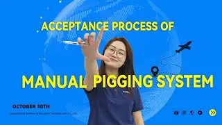 A Realistic Record of the Acceptance Process for the Manual Pigging System for Our Argentine Client