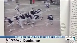 100 Years of Dickinson State Football: New book commemorates history of the Blue Hawks