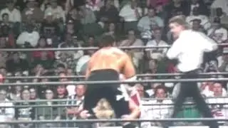 Ricky Morton gets Powerbombed Hard - The Barbarian