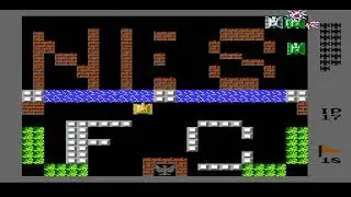 China 2008 (Battle City Hack) (NES, 1985) Уровень 18