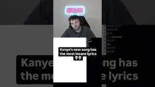 Adin reacting to kayne's new song😭 #viralshorts #funny #streamer #hiphop #clips