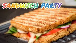 Raat ko kiya sandwich party || Late night Sandwich Party || Birju creativity