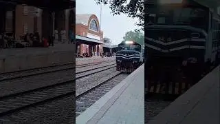 Okara to Raiwind |Musa pak|Okara railway Station|#greenline &lrm;⁨@PakRailography⁩&nbsp; | Pakistan railways