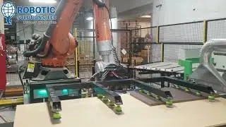 Robotics Solutions Highlight Reel - KUKA Machine Tending & Sorting Robot Cell