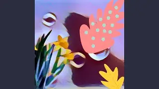 Background for Evening Springtime