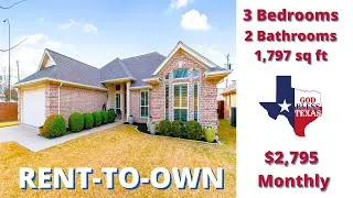 RENT TO OWN HOME  | 3BR / 2Ba  1,797 ft2 | $2,795 Monthly | Arlington - TEXAS 76013