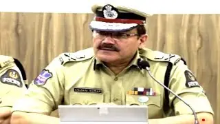 Hyderabad CP Anjani Kumar Press Meet Over IT Grids case - Watch Exclusive