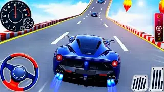 Car Stunt Master 3D Gameplay | Mega Ramp Car Racing & Extreme Stunts | Android Gameplay 